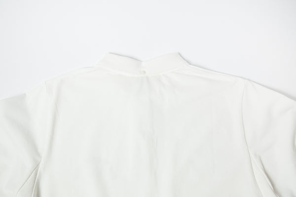 Penguin by Munsingwear × NEW VINTAGE GOLF  mock neck T-shirt ( White )
