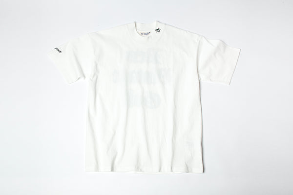 Penguin by Munsingwear × NEW VINTAGE GOLF  mock neck T-shirt ( White )