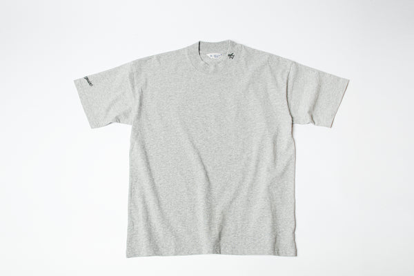 Penguin by Munsingwear × NEW VINTAGE GOLF  mock neck T-shirt ( Gray )
