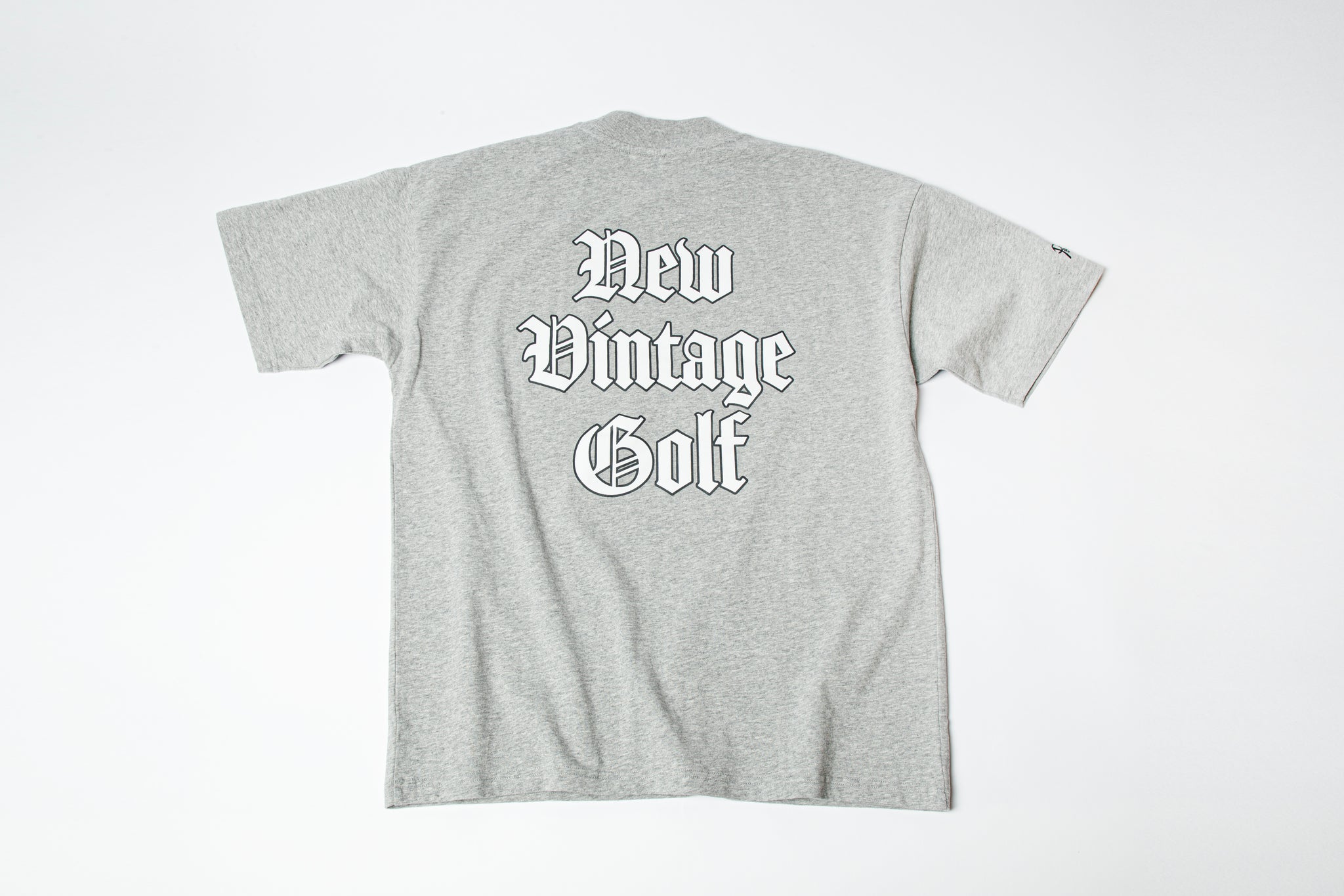 Penguin by Munsingwear × NEW VINTAGE GOLF  mock neck T-shirt ( Gray )
