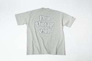 Penguin by Munsingwear × NEW VINTAGE GOLF  mock neck T-shirt ( Gray )