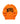 NVG Flocky Print Sweat Shirt(ORANGE)
