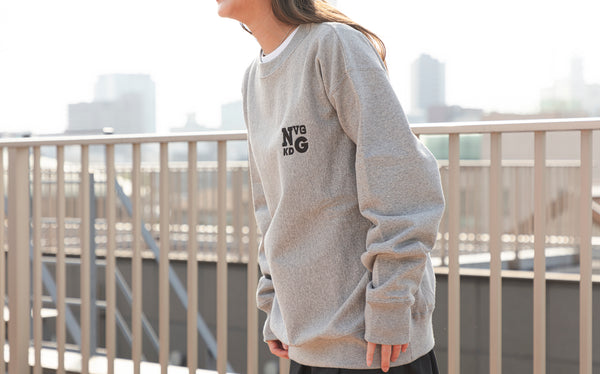 NAKED GOLF × NEW VINTAGE GOLF Sweatshirt ( Gray )