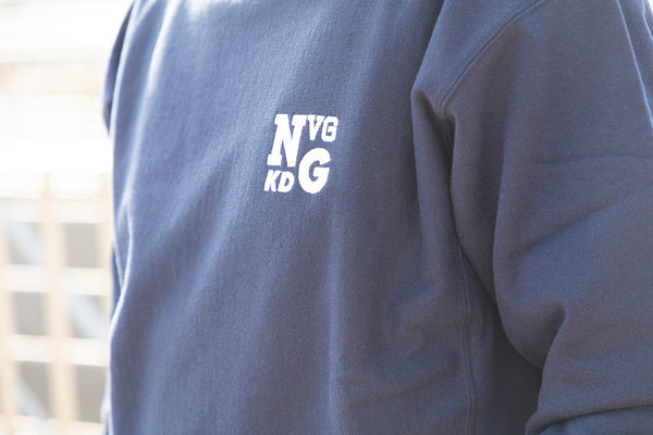 NAKED GOLF × NEW VINTAGE GOLF Sweatshirt ( Navy )