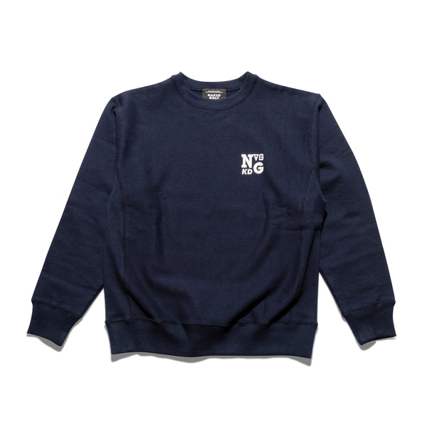NAKED GOLF × NEW VINTAGE GOLF Sweatshirt ( Navy )