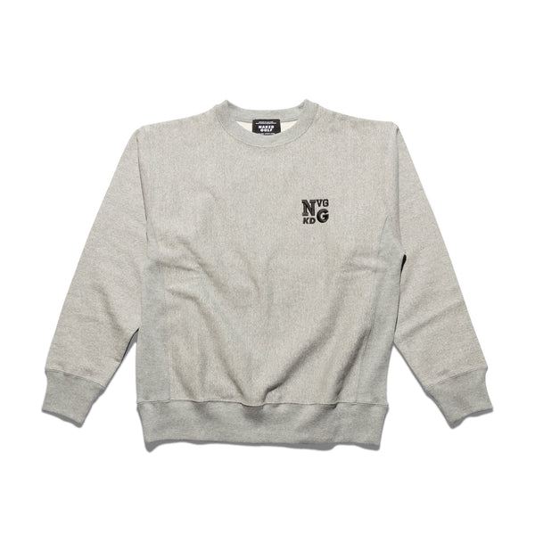 NAKED GOLF × NEW VINTAGE GOLF Sweatshirt ( Gray )