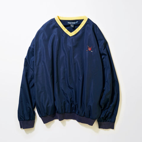 POLO GOLF / Emblem V Neck Pullover Shirt