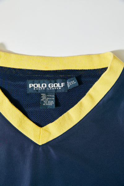 POLO GOLF / Emblem V Neck Pullover Shirt