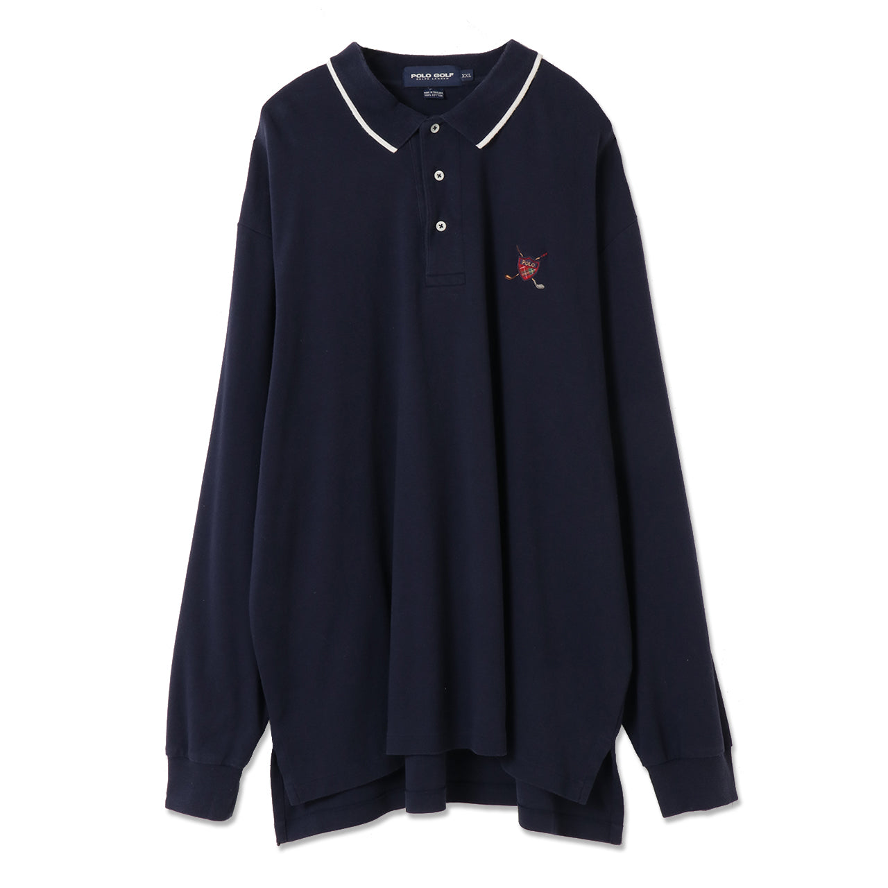 POLO GOLF / Old Emblem Long Sleeve Polo Shirt