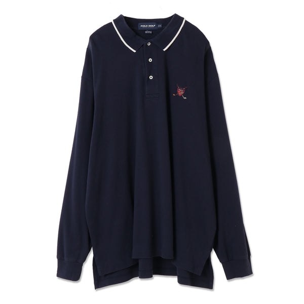 POLO GOLF / Old Emblem Long Sleeve Polo Shirt