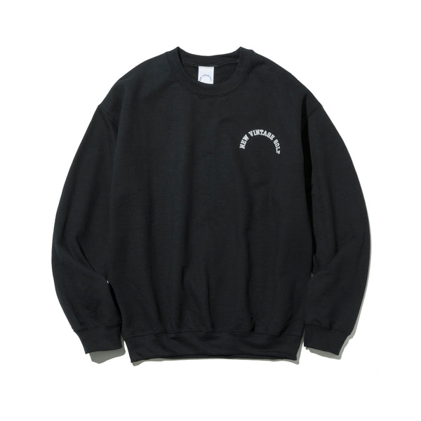 18番 Sweat Crew Shirt ( Black )