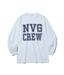 NVG CREW Long Sleeve T-shirt ( White )