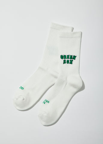 New Vintage Golf Green Sox  ( White )