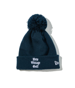 NEW VINTAGE  GOLF × NEW ERA Pom-pom Knit cap