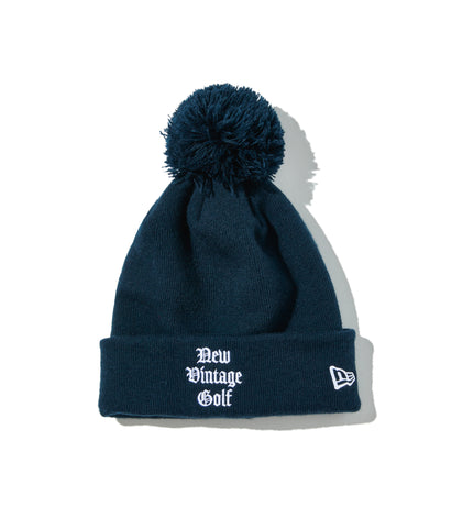 NEW VINTAGE  GOLF × NEW ERA Pom-pom Knit cap