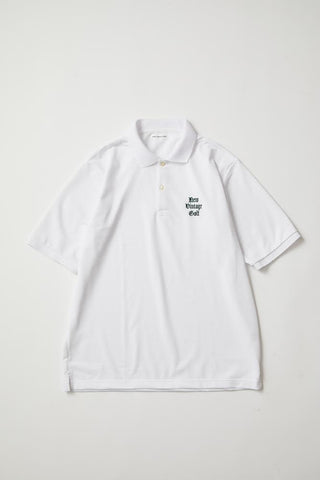 New Vintage Golf Classic Polo shirt ( White )